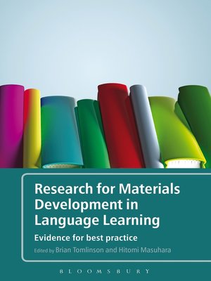 cover image of Research for Materials Development in Language Learning